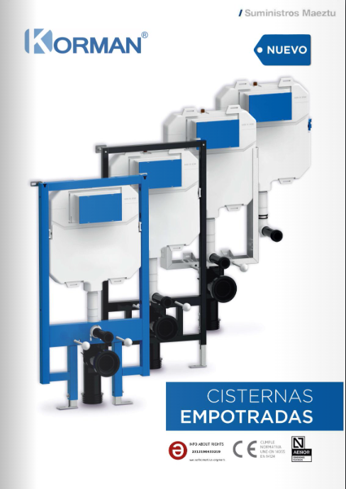 Cisternas empotradas maeztu